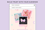 Canva Email Templates Rainbow, an Email Template by The Pixel Palace (Thumbnail 8 of 9)