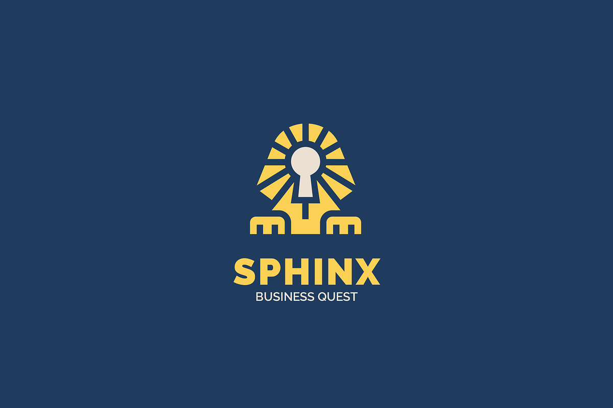 Sphinx Business Quest Logo Template, a Branding & Logo Template by mikylangela (Photo 2 of 3)