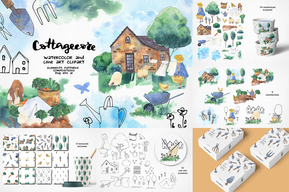 80% OFF! Bestsellers Bundle., a Seasonal Illustration by LyubovZaytseva (Photo 23 of 23)