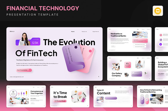 Financial Technology Presentation preview 8