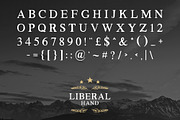 Liberal Hand, a Serif Font by Tom Chalky (Thumbnail 2 of 5)