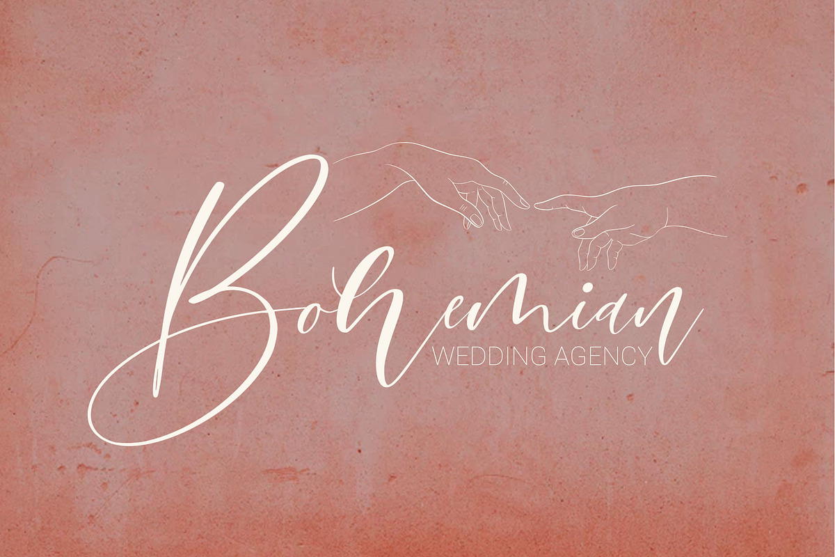 Bomtrys Script Font & Illustrations, a Script Font by CallMeStasia (Photo 3 of 13)