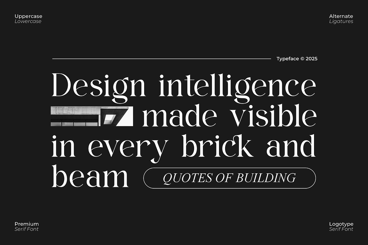 Erios || Modern Elegant Serif Font, a Serif Font by Ermedia Studio (Photo 8 of 10)