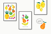 Cute Watercolor Fruit, a Food Illustration by Cute And Wild (Thumbnail 3 of 6)