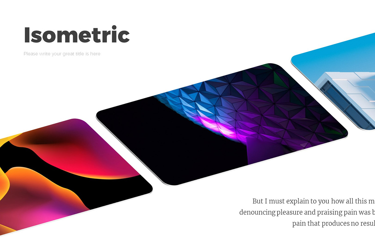 Isometric Slides Design PowerPoint, a Presentation Template by Presentation Templates (Photo 2 of 23)