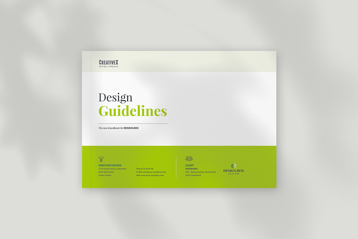 Brand Guidelines Bundle, a Brochure Template by Imagination Area (Photo 13 of 22)