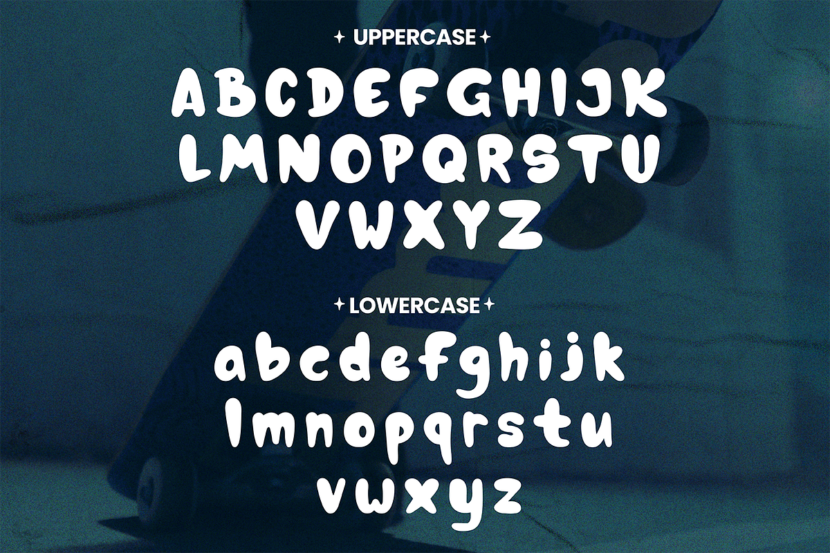 Weazer Bubble Display Font, a Handwritten Font by Haps Space (Photo 10 of 12)