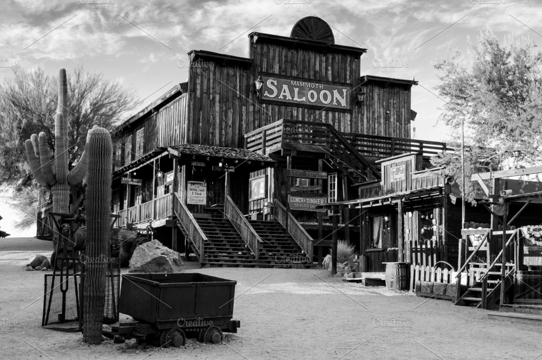 Saloon stock photo containing saloon and wildwest