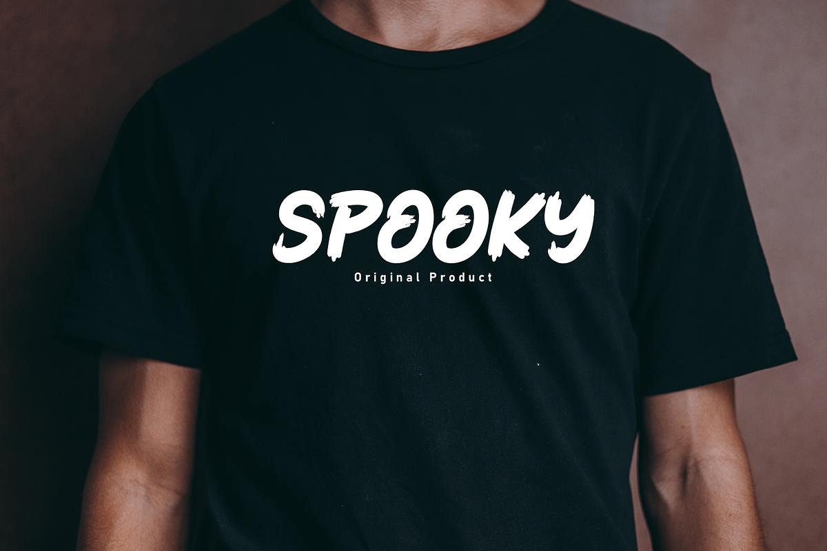 Retro Halloween | Script Font, a Script Font by Scratchones (Photo 2 of 8)