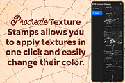 Cracked Texture Stamps for Procreate, a Texture Graphic by PeeperDesignStudio (Thumbnail 4 of 6)