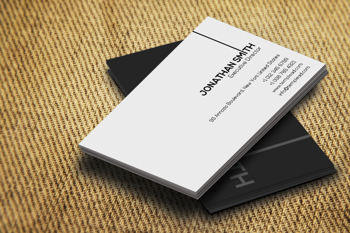 Corporate Business Card SE0288, a Card Template by annozio (Photo 2 of 3)