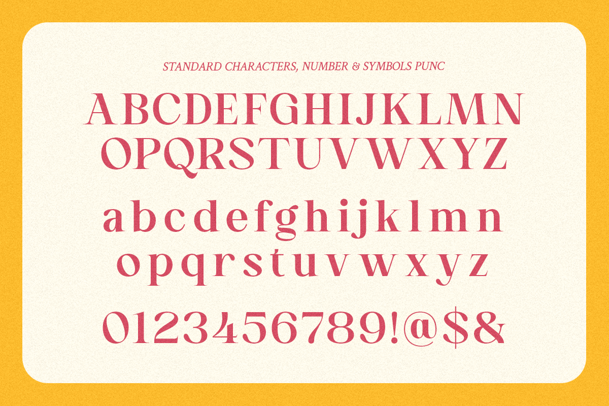 Hunger Minute - Modern Stylish Swash, a Serif Font by Shakira Studio (Photo 9 of 10)