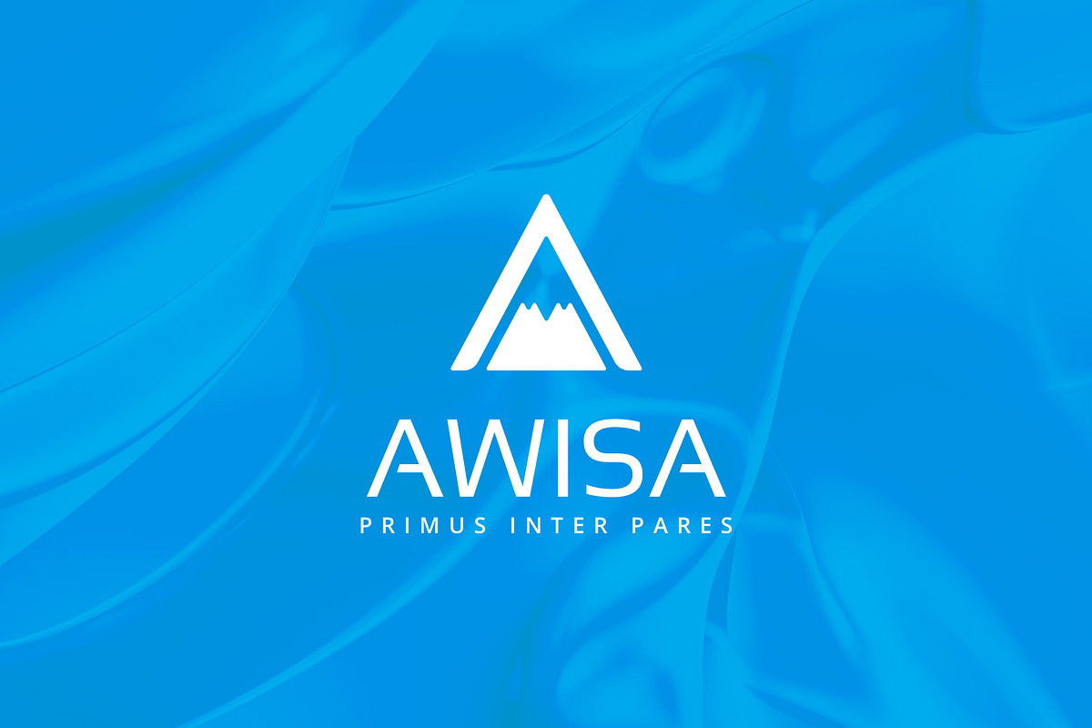 Awisa Letter A Mountain Logo, a Branding & Logo Template by Tovarkovdesign (Photo 6 of 6)