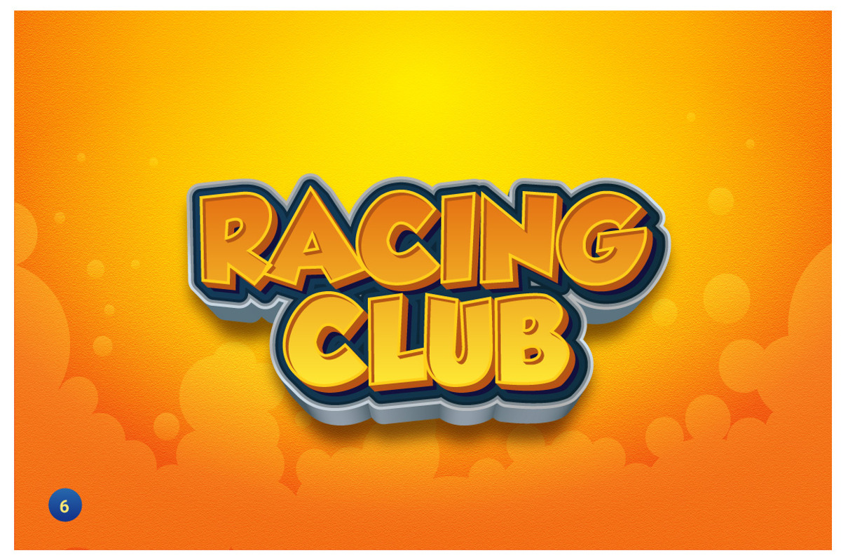 Game Logo Effect for Illustrator, a Layer Style Add-On by Vector Galore (Photo 8 of 12)