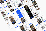Learning & Course App, an UI Kit Template by flr.24 (Thumbnail 2 of 2)
