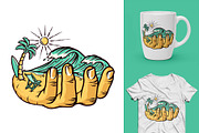 25 in 1 Bundle - Beach & Mountain, a Seasonal Illustration by gunaonedesign (Thumbnail 14 of 21)