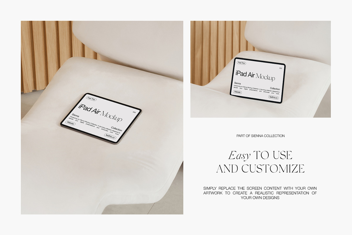 iPad Air Mockups, an iPad Mockup by Feel This (Photo 5 of 8)