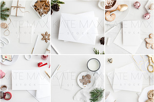 Christmas Holiday Card Mockup Bundle