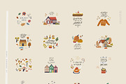 Golden Autumn | Map & Card Creator, a Decorative Illustration by Olia (Thumbnail 6 of 18)