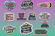 160 Zodiac Stickers, an Object Graphic by Jakayla Digital Co (Thumbnail 10 of 16)