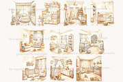 Baby Shower Graphics Collection, a Decorative Illustration by GlamArtZhanna (Thumbnail 2 of 5)
