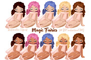 Magical Fairy Garden Clipart Set, an Education Illustration by HabitusDesigns (Thumbnail 2 of 6)
