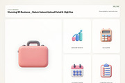 3D Business Icons, an Emoji Icon by River Visual (Thumbnail 3 of 5)