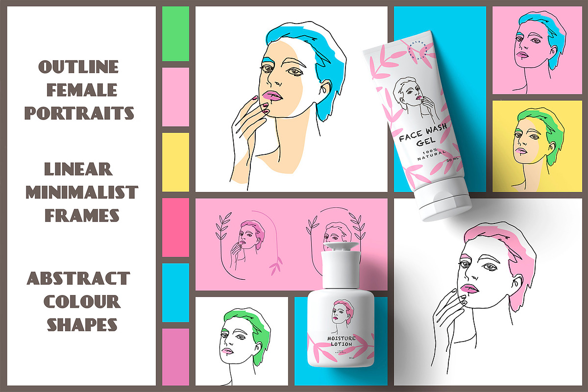 FACES part I FEMALE, a Person Illustration by statica (Photo 2 of 12)