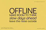 Vexa Modern Sans Serif Font, a Sans Serif Font by Only Fonts (Thumbnail 4 of 12)