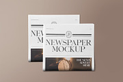Newspaper Mockup, a Product Mockup by PixelVoyager (Thumbnail 4 of 7)