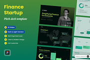 FinEase - Finance Startup Pitch Deck, a Presentation Template by SLAB! Design (Thumbnail 1 of 5)