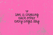 Handwritten Font Duo Bookish Beauty, a Handwritten Font by pixelcolours (Thumbnail 6 of 14)
