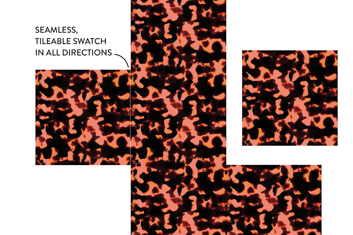 Tortoiseshell Patterns Bundle x 3, a Pattern Graphic by Leysa Flores (Photo 18 of 20)