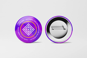 Pin Mockup, a Product Mockup by zpackcreative