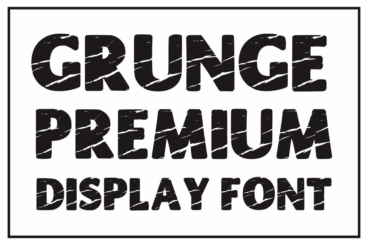 Grunge, a Blackletter Font by Fourteen Letter (Photo 6 of 7)