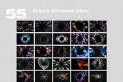 Trippy Ethereal Glow Overlays, a Texture Graphic by PhotoSpirit (Thumbnail 8 of 8)
