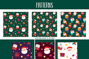Christmas cute cliparts, an Object Graphic by MiraBell (Thumbnail 3 of 11)