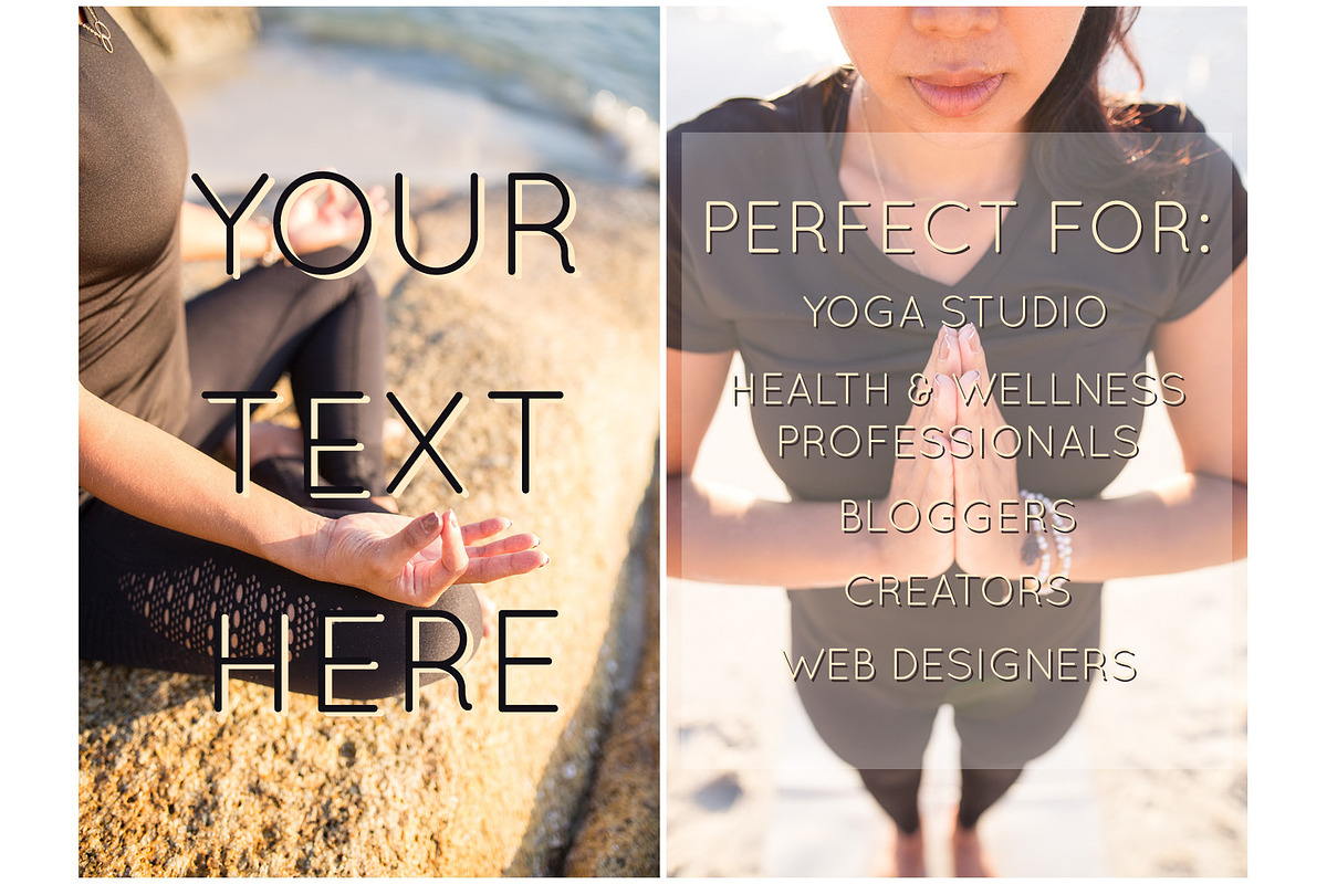 Sunrise Yoga Practice Photo Set, a Person Photo by Beach Babe Stock (Photo 3 of 5)