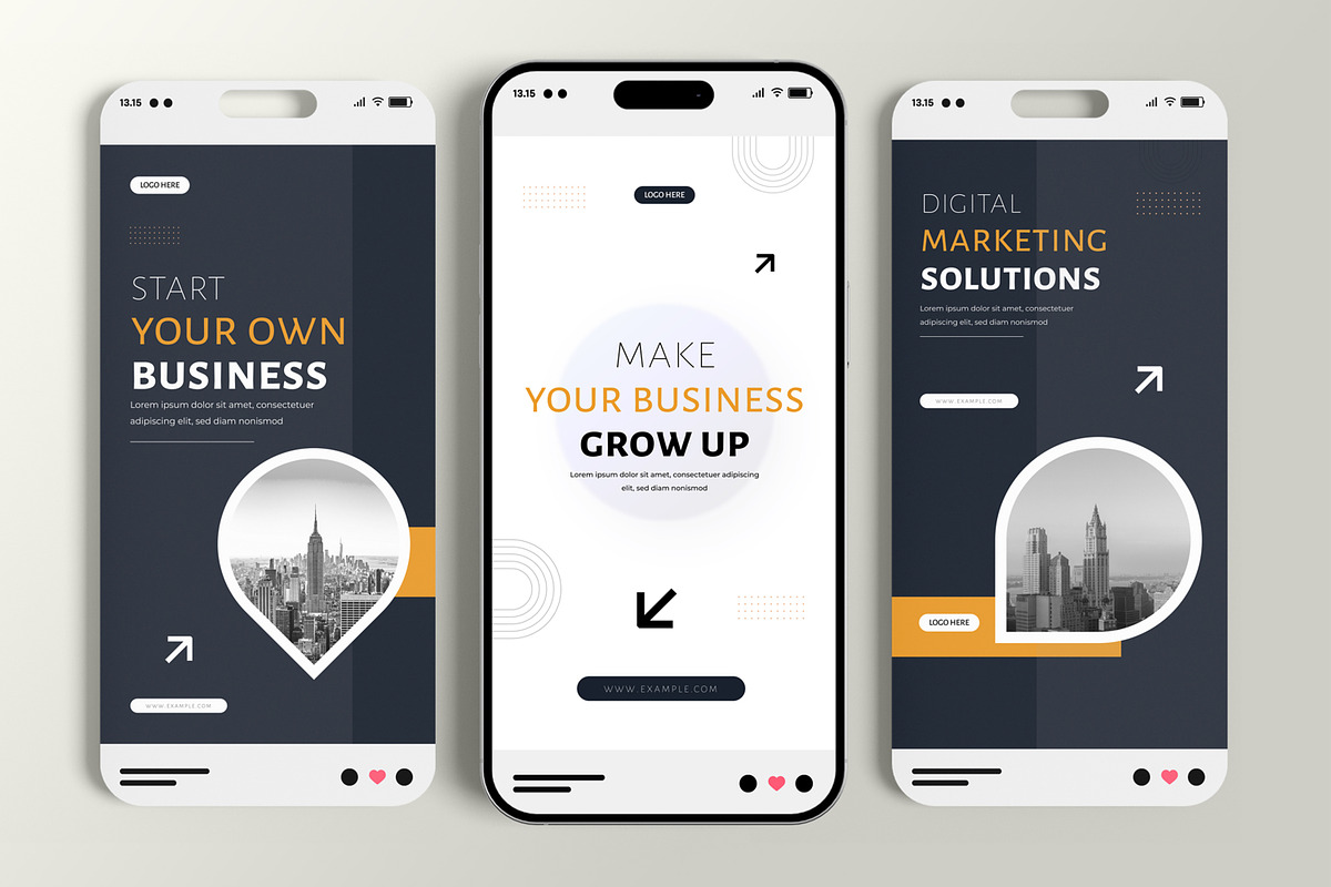 Business Marketing Social Media, a Social Media Template by MightyDesign (Photo 1 of 6)