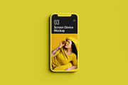 Screen Device Mockup, an iPhone Mockup by AlkStudio (Thumbnail 10 of 12)