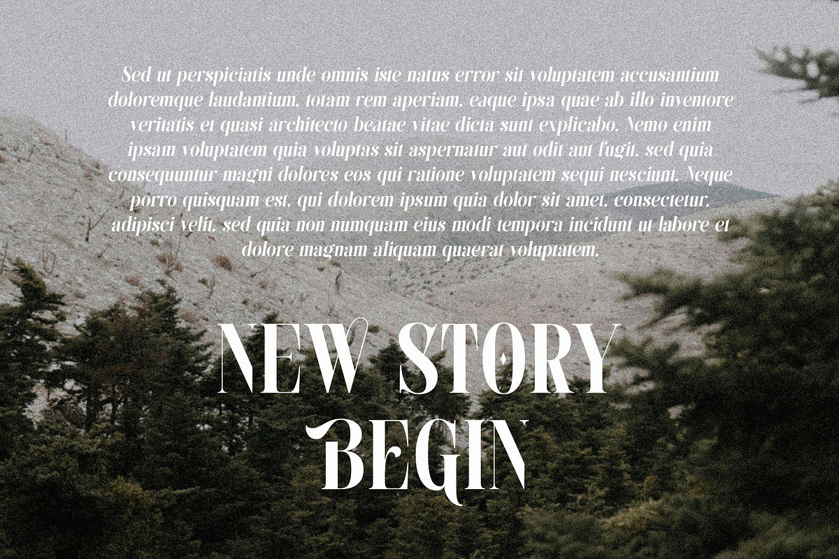 Demista - Modern Elegant Serif Font, a Serif Font by TypeLogue (Photo 3 of 5)