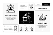 Mardi Grass Icon Set, an Outline Icon by Prosymbols (Thumbnail 4 of 6)