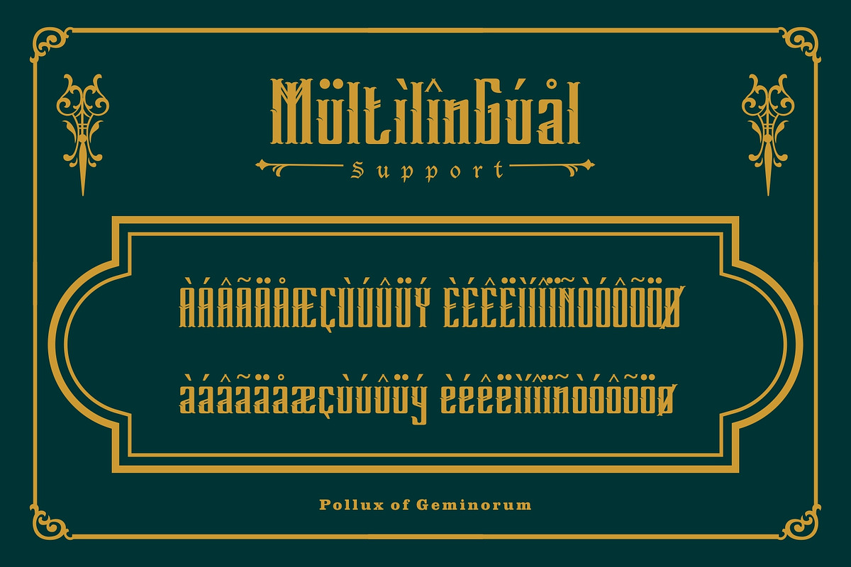 Grandeven, a Font by Pollux of Geminorum (Photo 5 of 12)