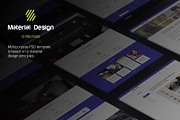 Material Theme, a Websites & App Template by moinkhanuy (Thumbnail 1 of 2)