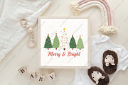 Yarn Crochet Faux Merry and Bright, an Illustration by CraftArtStudio (Thumbnail 4 of 4)