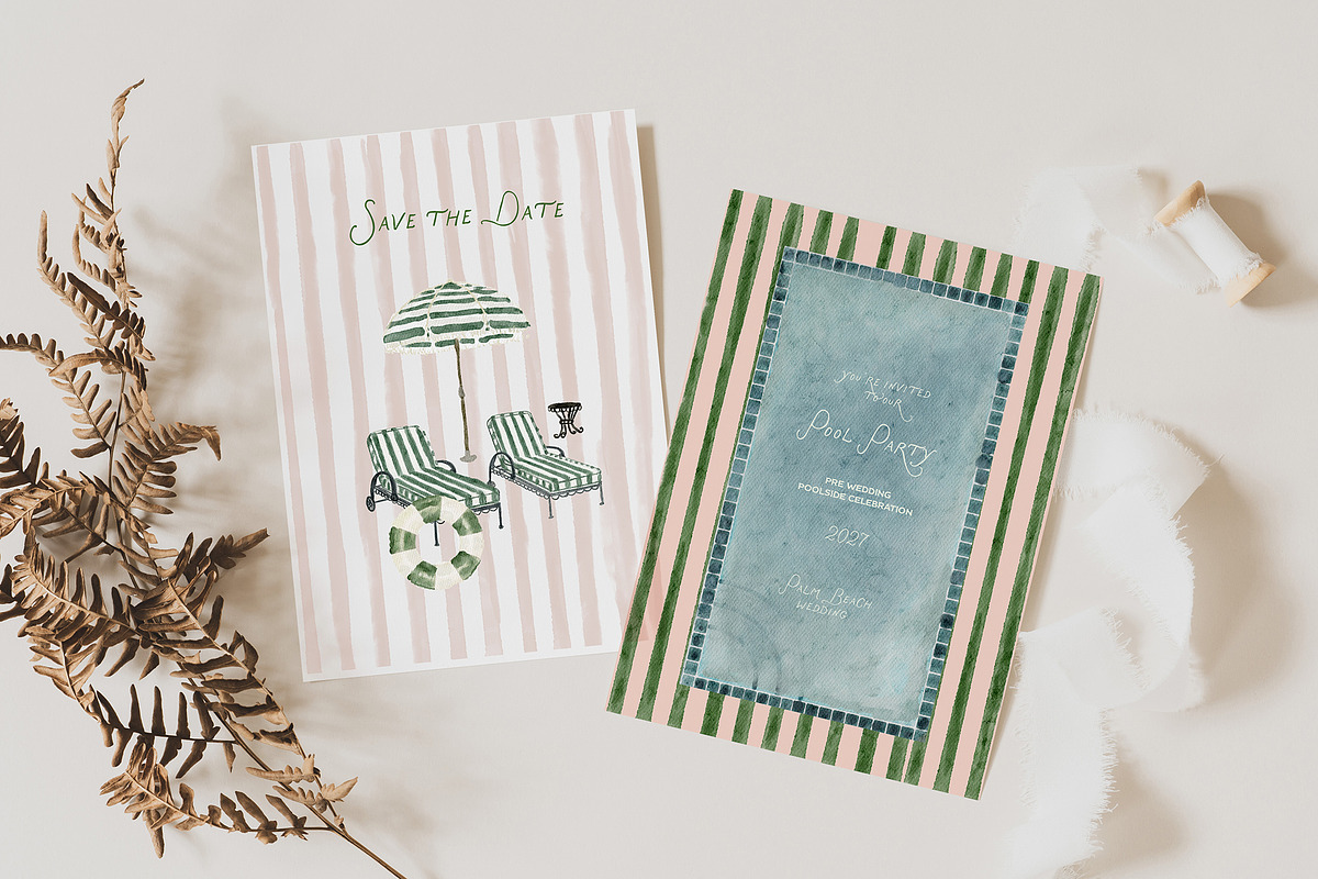 Hand Drawn Watercolor Summer Icons, an Object Graphic by Laras Wonderland (Photo 5 of 20)