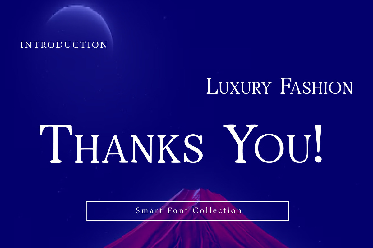 Luxury fashion, a Sans Serif Font by Wow Magic (Photo 3 of 3)