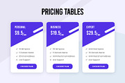 Pricing Table, a Templates & Theme by Youme Techworld (Thumbnail 1 of 4)