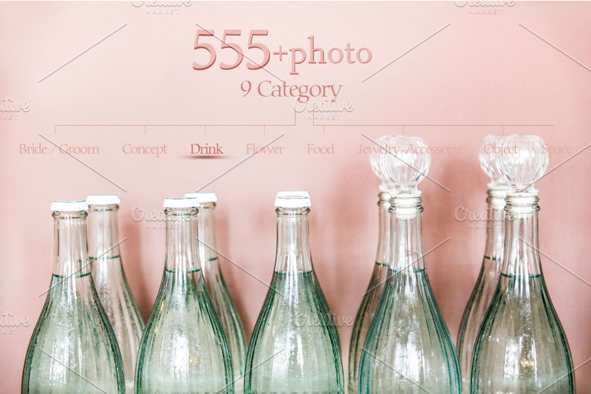 555+Photo Wedding Pack, a Templates & Theme by 2MK (Photo 3 of 6)