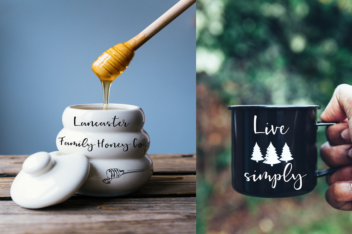 Sweet Pea - Handmade Script Font, a Script Font by Inksnthings